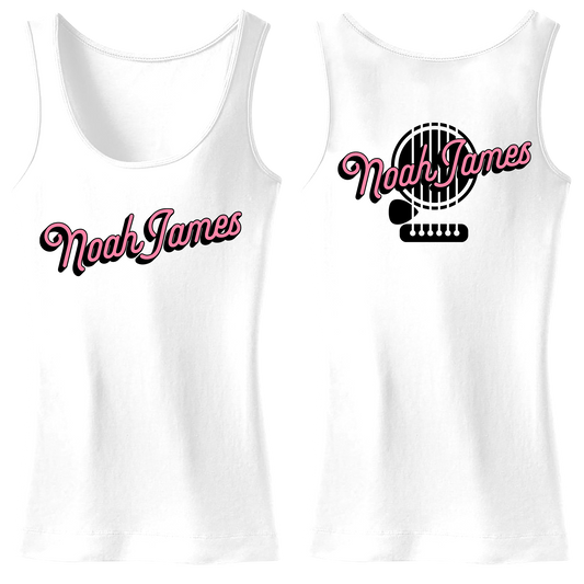Noah James Guitar Logo Tank Top